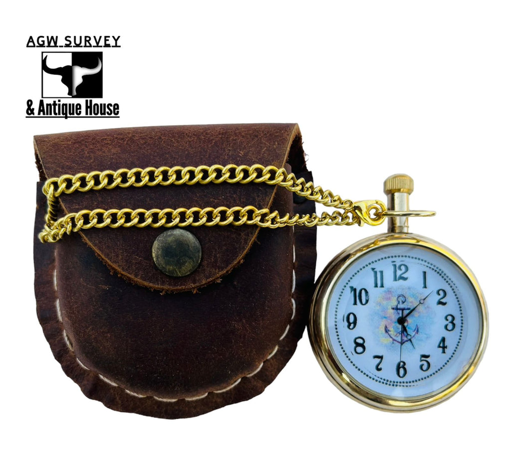 Customizable Antique Pocket Watch – Vintage Mechanical Timepiece for Men & Women with Personalized Engraving