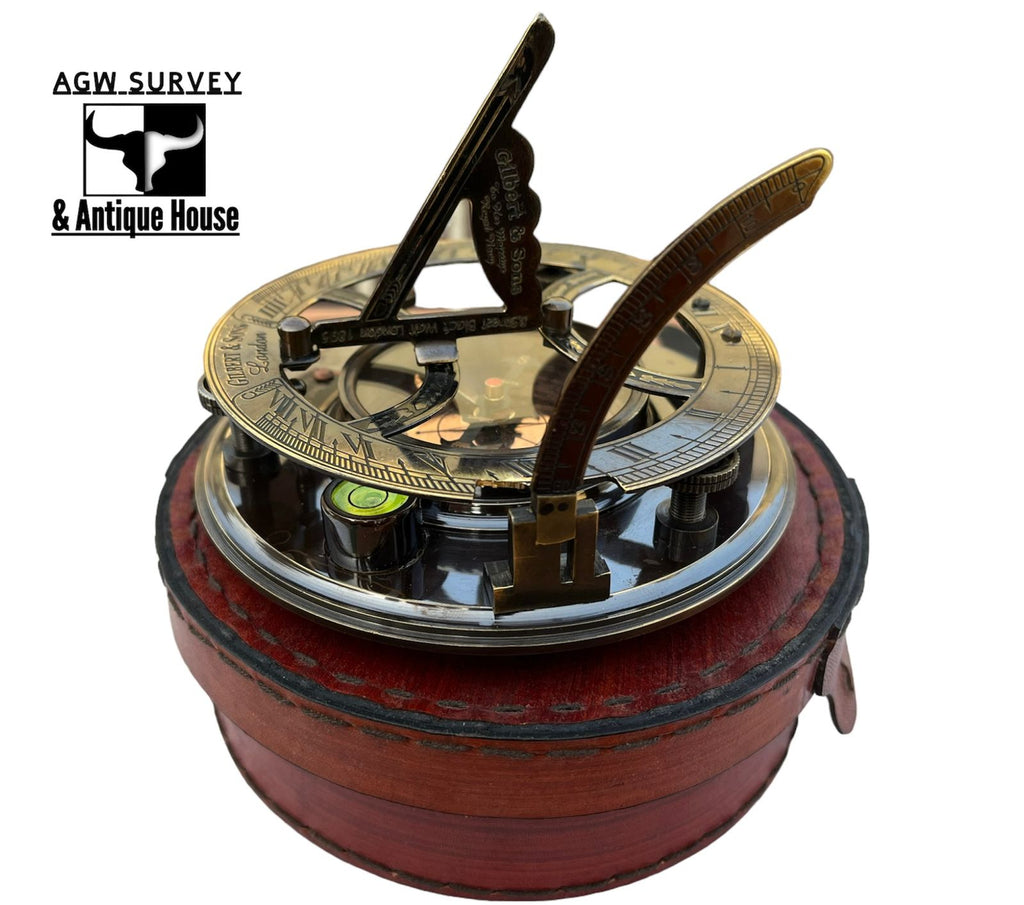 Customizable High-Precision Brass Compass – Durable Navigation Tool for Hiking, Camping & Outdoor Adventures