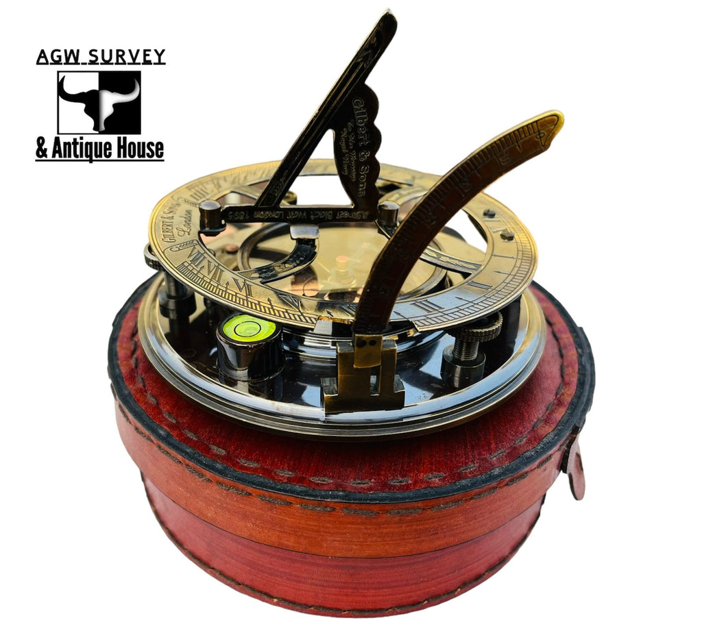 Customizable High-Precision Brass Compass – Durable Navigation Tool for Hiking, Camping & Outdoor Adventures