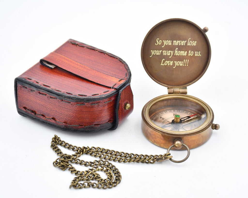 Navy Compass, Engraved Navy Compass, Navy Retirement gift, US Navy Compass, United states navy Gift, Customized  Personalized Antique Compass