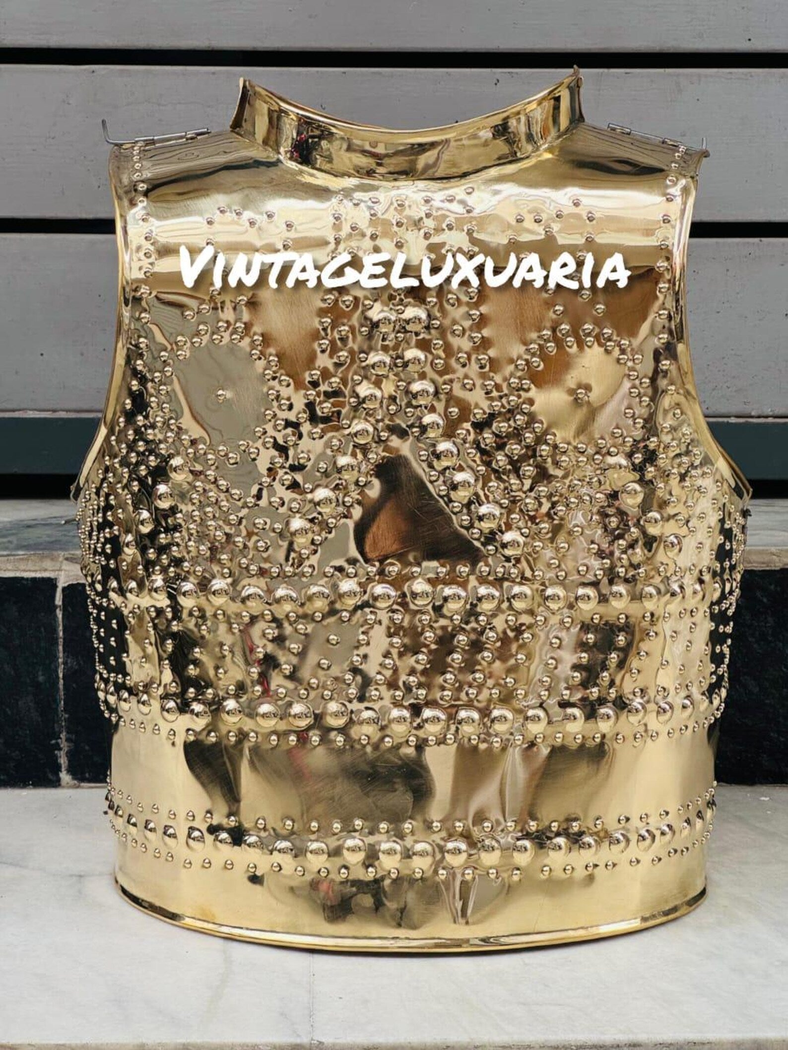 Medieval Roman Celtic Embossed Cuirass Knight 18gauge Brass Wearable Breastplate Jacket Brass Wearable Costume Christmas | Halloween Gift