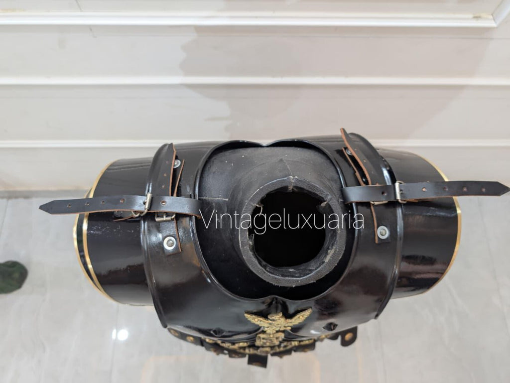 Medieval Greek Roman Black Muscle Armor - Gladiator Muscle Armor Cuiras with Helmet and Shoulders - Spartan 300 Halloween LARP & Reenactment