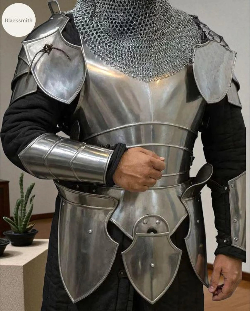 Handmade 18 Gauge Steel Full Body Armor | Medieval Knight Cosplay Set