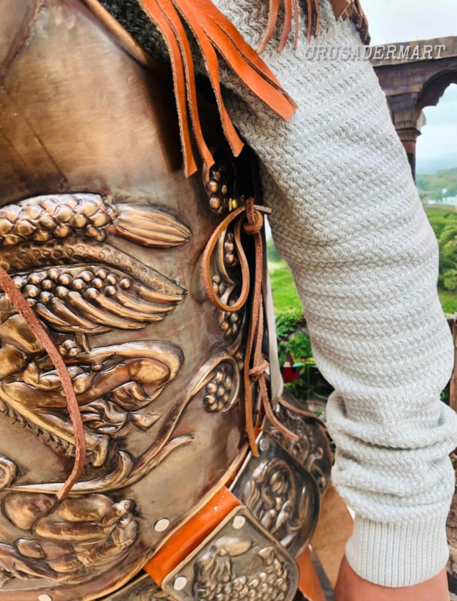 Roman Gladiator Cuirass Armor | Medieval Steel Breastplate | Knight, Spartan, Renaissance, LARP, Cosplay & Halloween Costume Reenactment