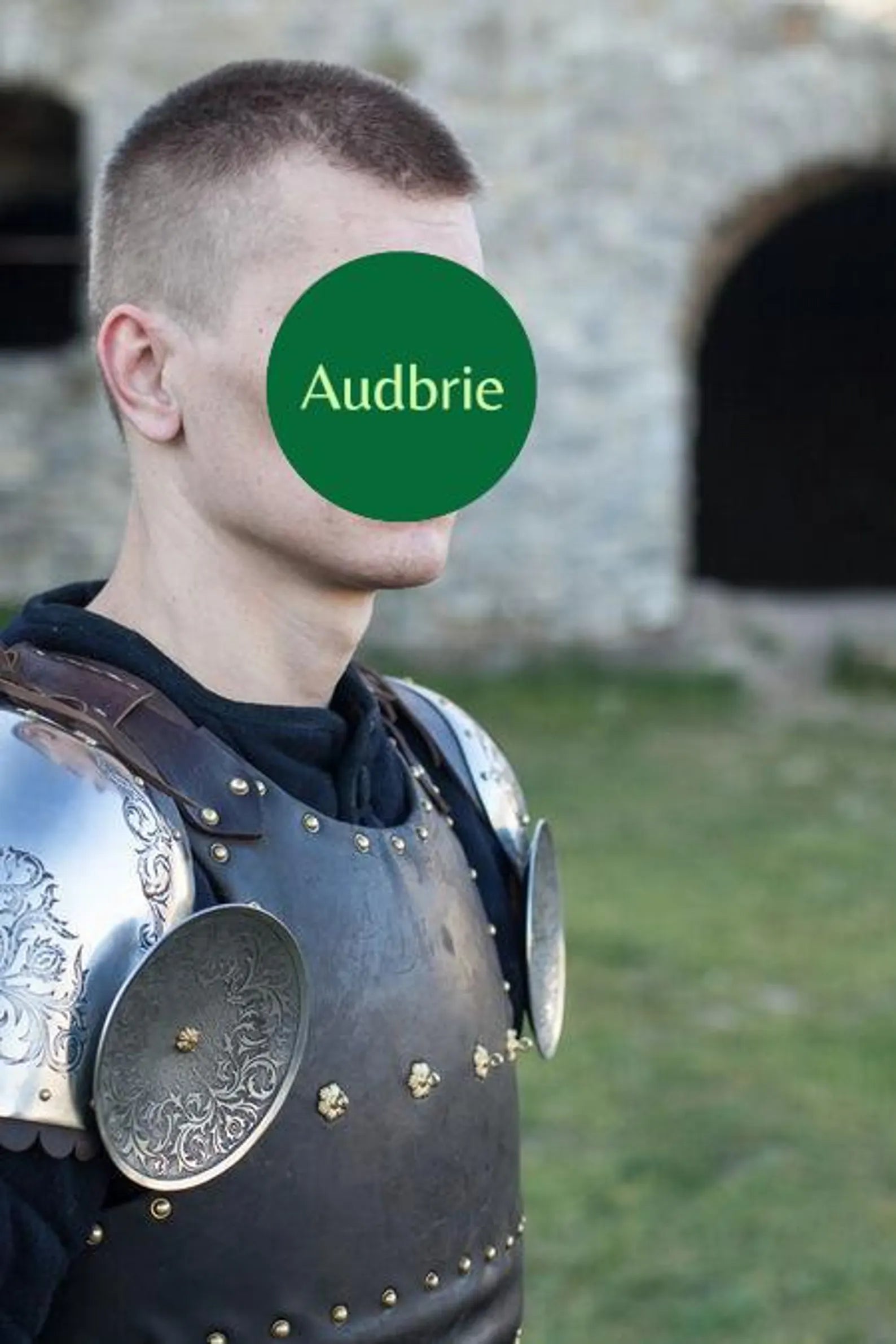 Etched Steel Knight Armor Set | LARP Cosplay Costume