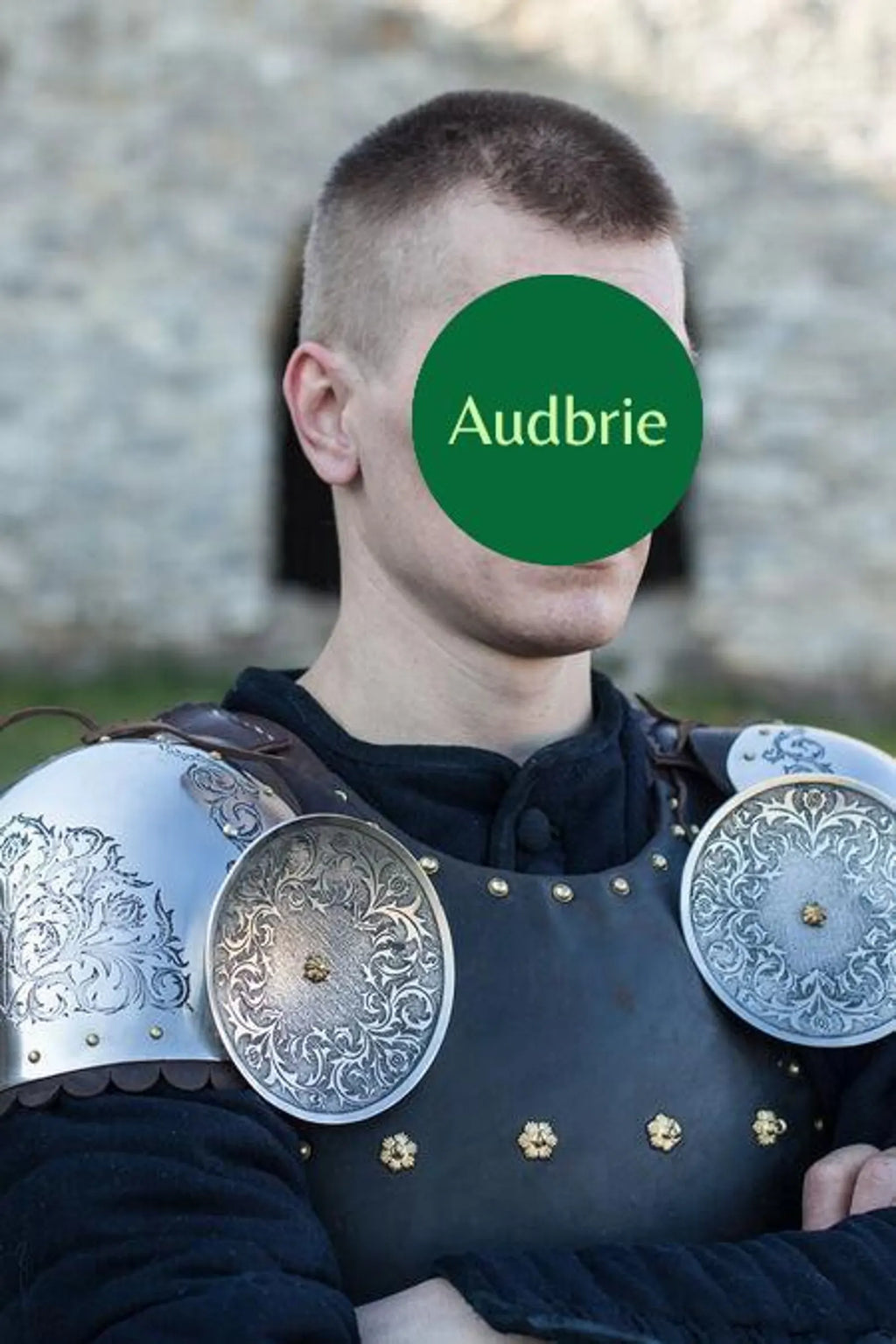 Etched Steel Knight Armor Set | LARP Cosplay Costume