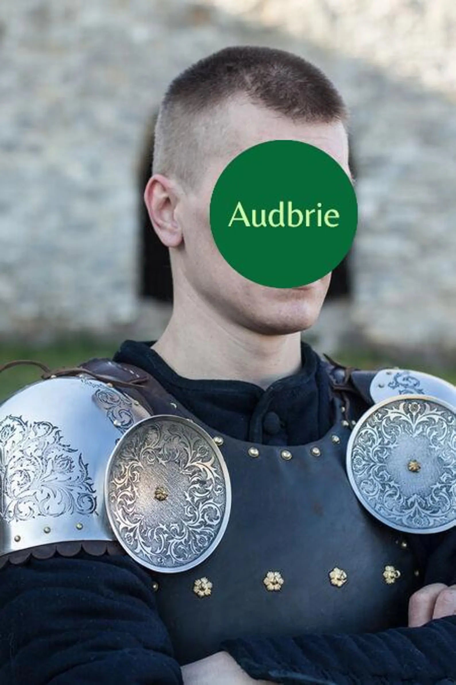 Etched Steel Knight Armor Set | LARP Cosplay Costume