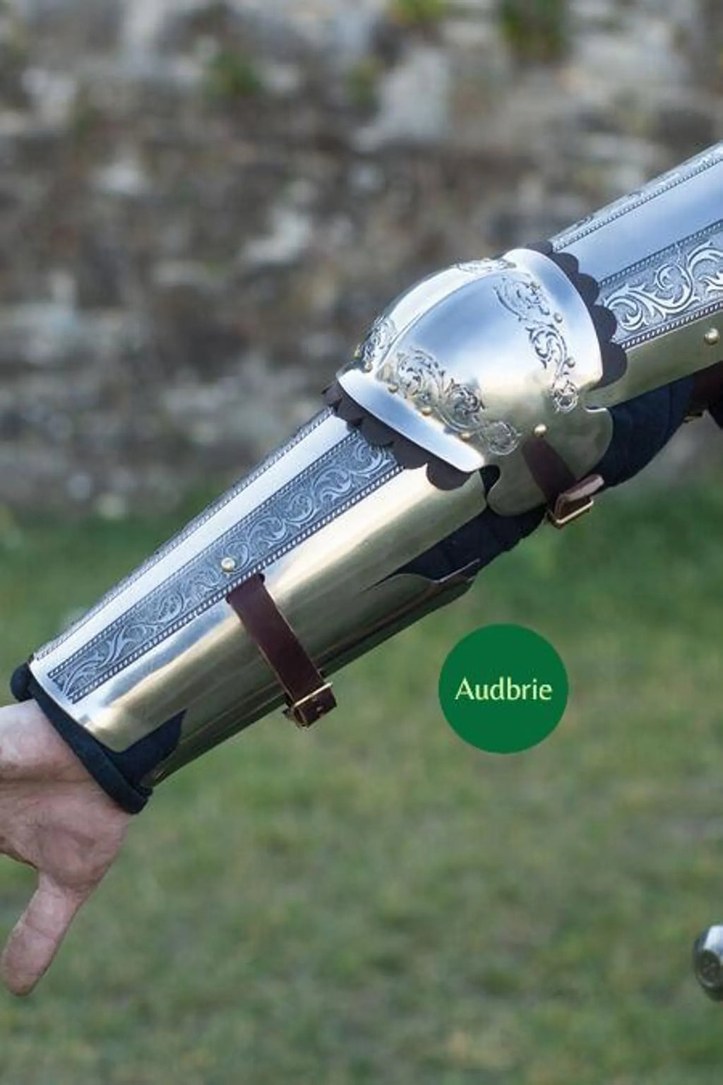 Etched Steel Knight Armor Set | LARP Cosplay Costume