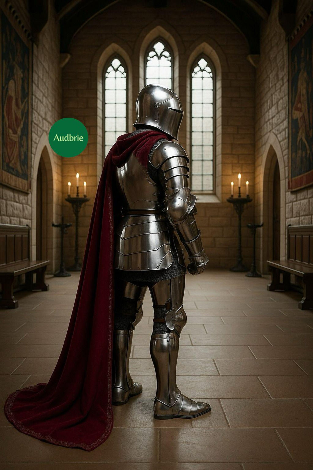 Handmade Medieval Knight Full Steel Armor Suit - Cosplay Costume