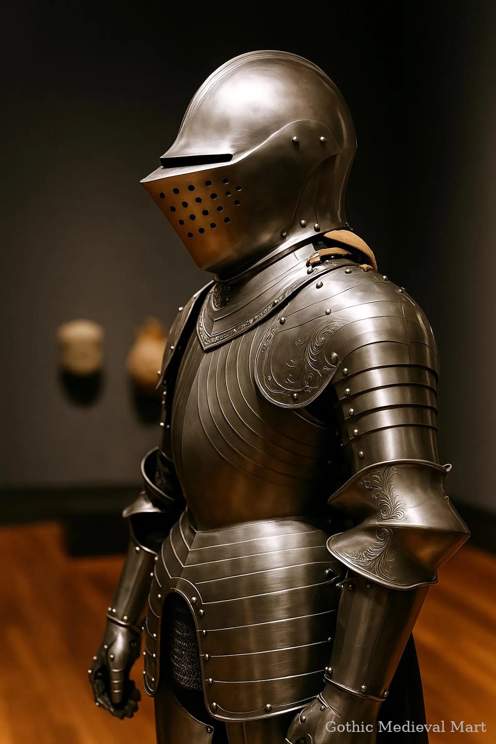 Gothic Knight Full Armor Suit | Hand-Forged Steel, Wearable