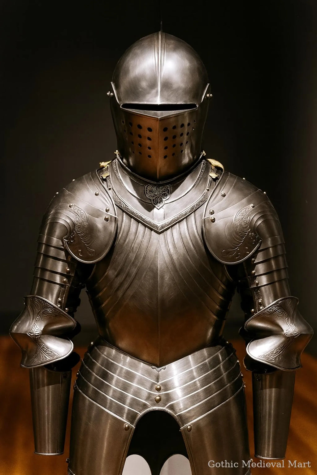 Gothic Knight Full Armor Suit | Hand-Forged Steel, Wearable