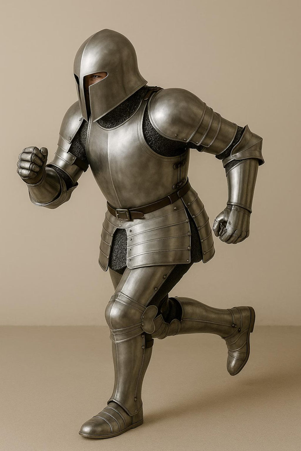 Full Suit of Armor Medieval Gothic Knight Armor | Handcrafted Steel Armor Set | LARP, Cosplay, Display, Renaissance Faire Costume