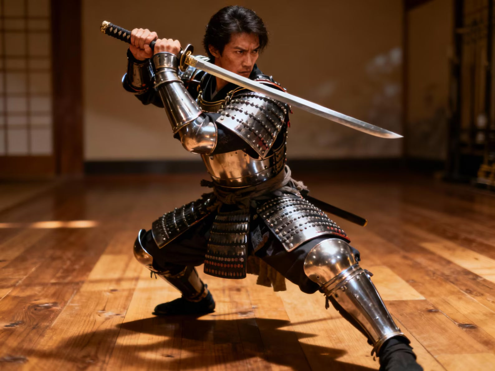 (A)  Handmade Samurai Armor | Japanese Yoroi Suit | Wearable Bushido Armor | Cosplay, LARP, Display, Martial Arts, Collectible Armor