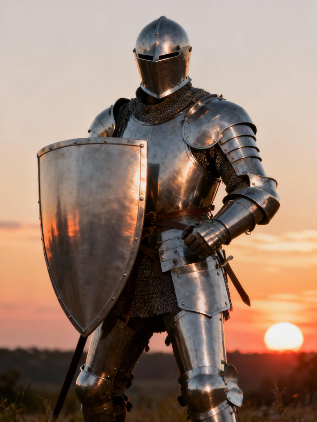 Medieval Knight Full Suit of Armor | Hand-Forged Steel Plate Armor | Wearable Cosplay LARP Reenactment Display Collectible Armor