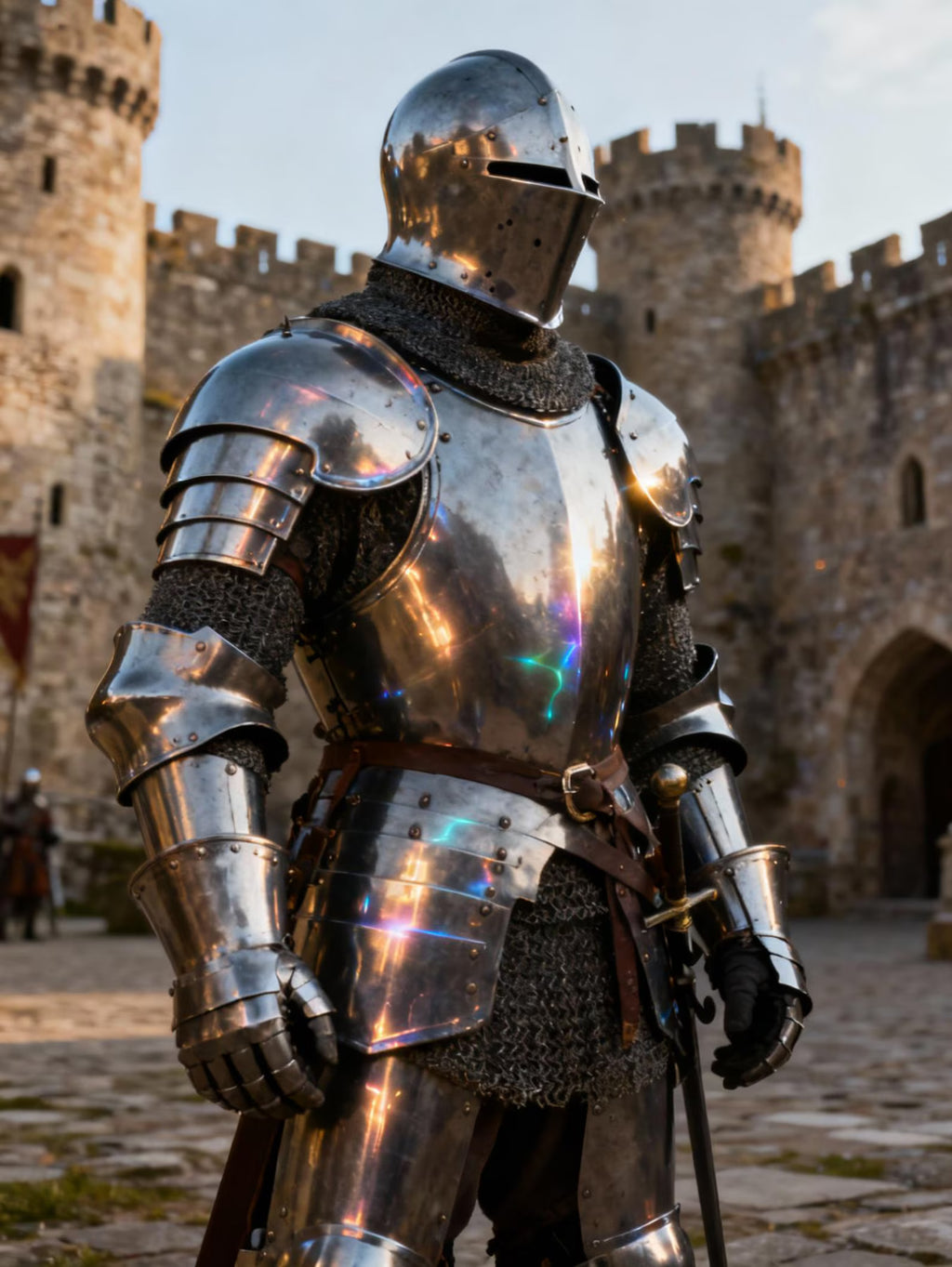 Medieval Knight Full Suit of Armor | Hand-Forged Steel Plate Armor | Wearable Cosplay LARP Reenactment Display Collectible Armor