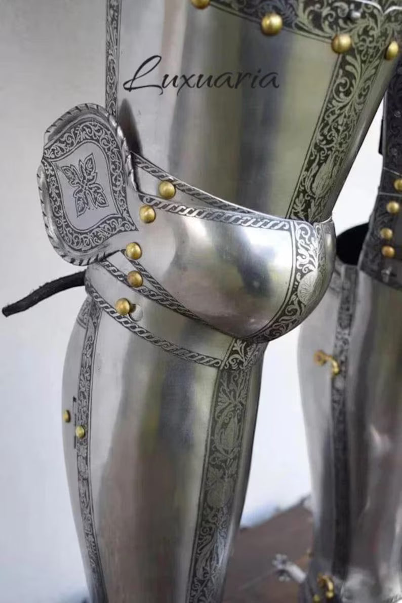 Medieval European Full Battle Armor Suit Knight Steel Armor Wearable Full Body Costume Larp Warrior Fighting Cosplay Man Halloween Gift