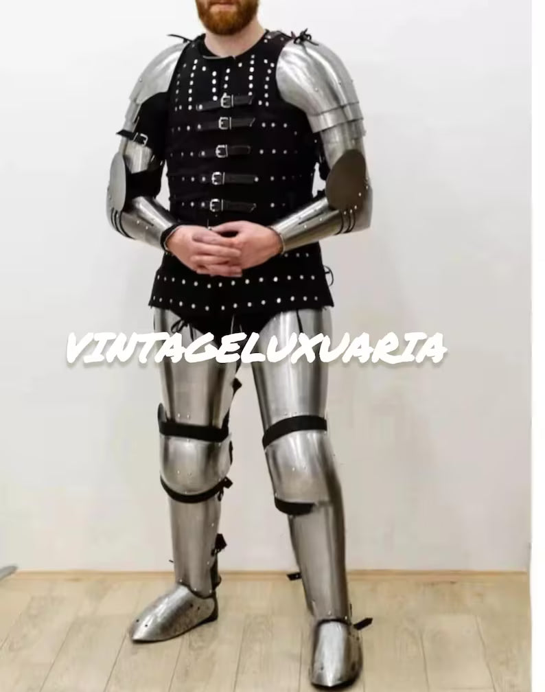 Medieval Footman Buhurt Full Body Armor Suit Steel Breastplate Ukrainian knight Armor Perfect for HMB,IMCF, WMSF | Chuburg Knight 1380 year