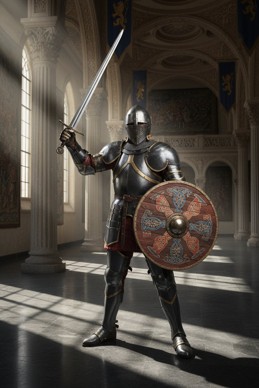 Medieval Bascinet Knight Helmet made of 18GA steel with leather strap – Battle Ready Armour for LARP, Cosplay, and Reenactments